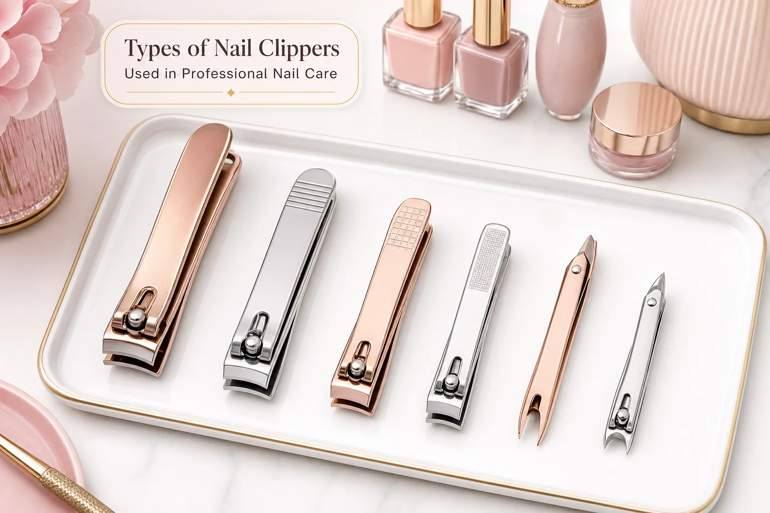 Types of Nail Clippers Used in Professional Nail Care