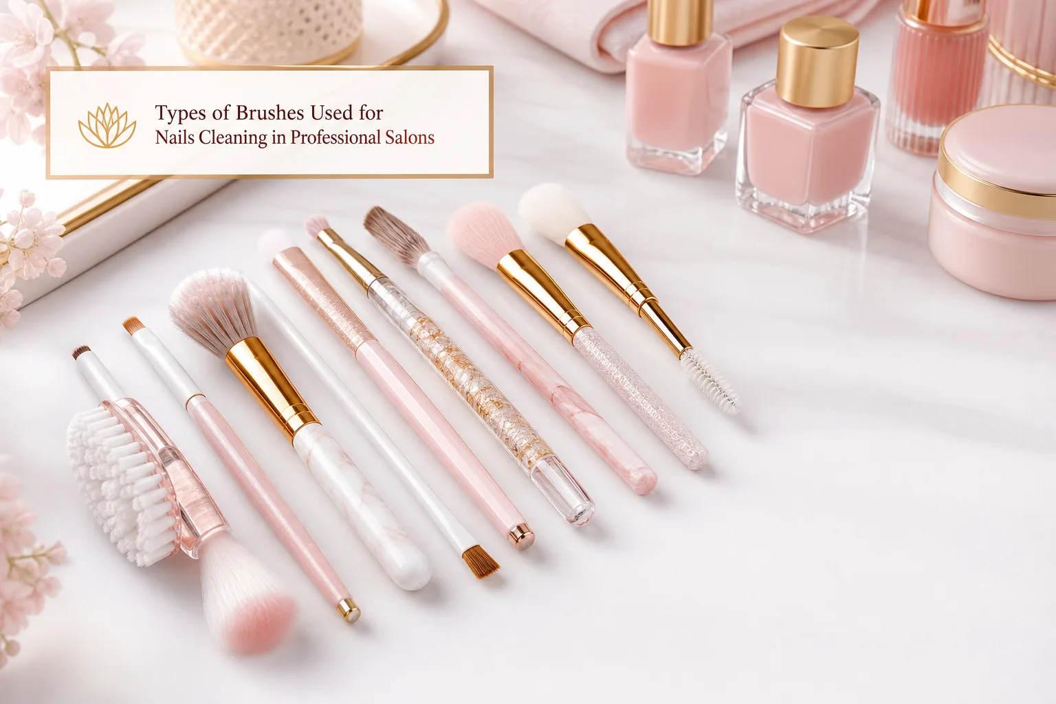 The Ultimate Guide to Choosing the Right Brush for Nails Cleaning in Professional Salons 3 Types of Brushes Used for Nails Cleaning in Professional Salons
