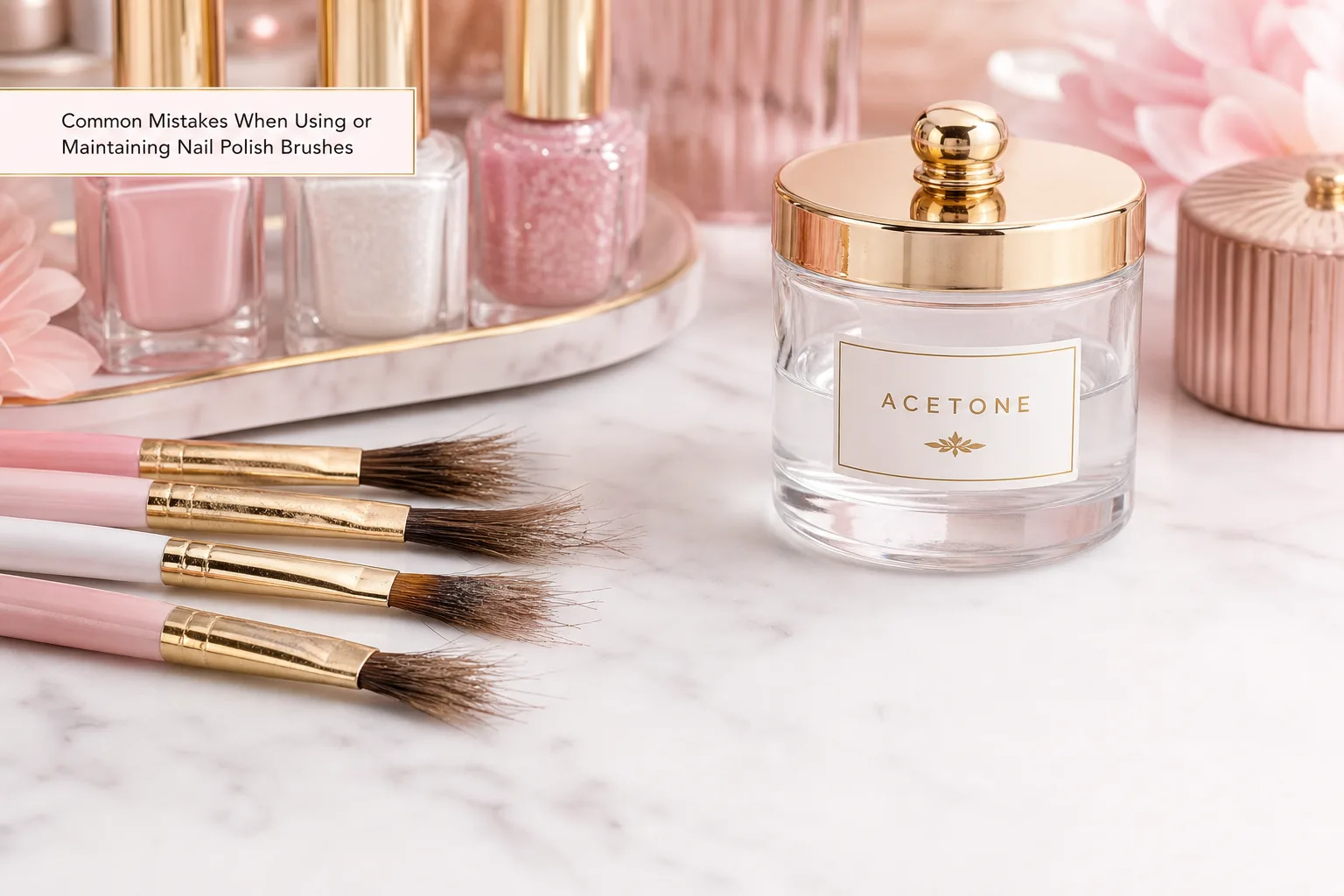 Brushes for Nail Polish: The Professional's Guide to Precision and Quality 6 Common Mistakes When Using or Maintaining Nail Polish Brushes