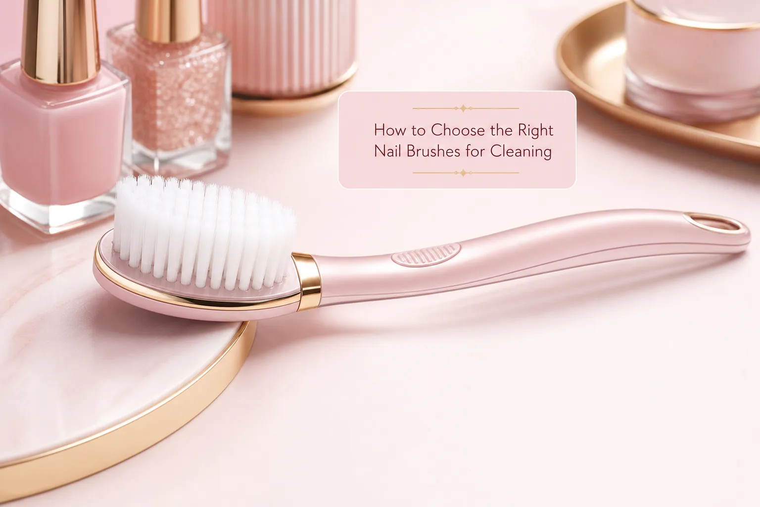 Nail Brushes for Cleaning: The Professional's Guide to Sanitary, Salon-Ready Tools 4 How to Choose the Right Nail Brushes for Cleaning